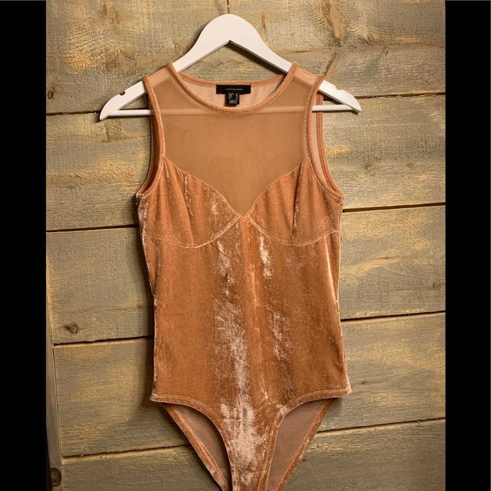 Velvet bodysuit